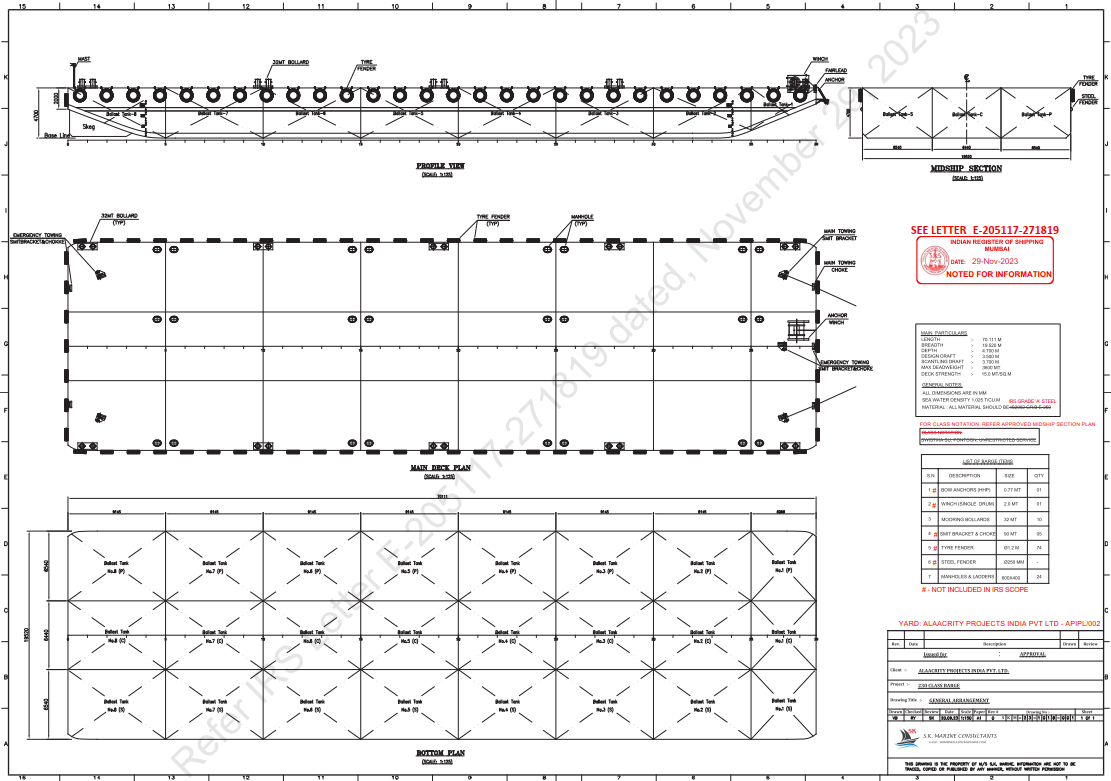 230 & 280 Class Flat Top Barges 2